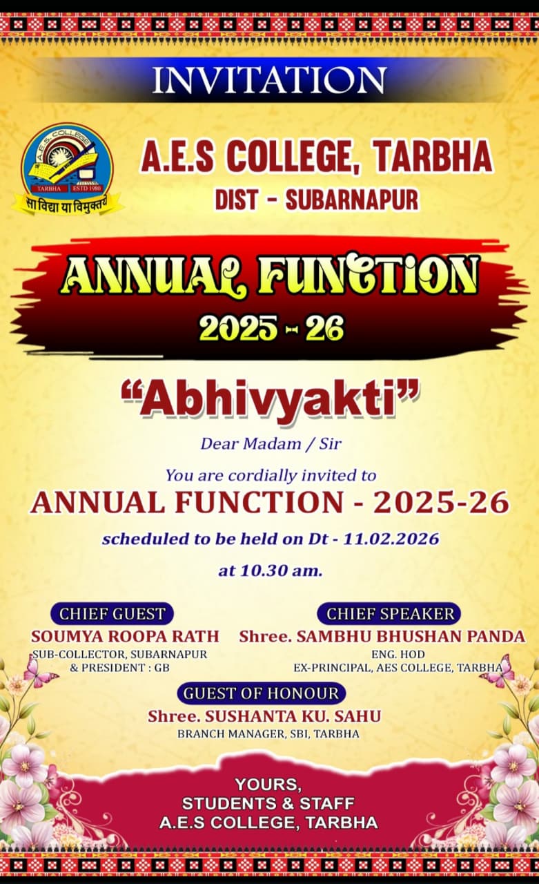 Abhivyakti - Annual Function 2025-26